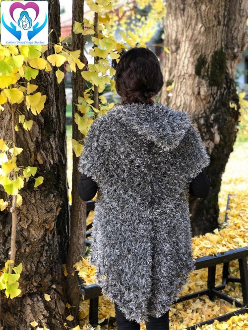 Sjal Hoodie , modell : mahtab